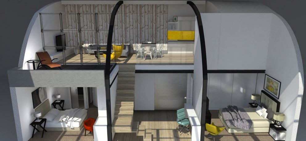 Bankside Lofts SE1 | Our concept render | Interior Designers